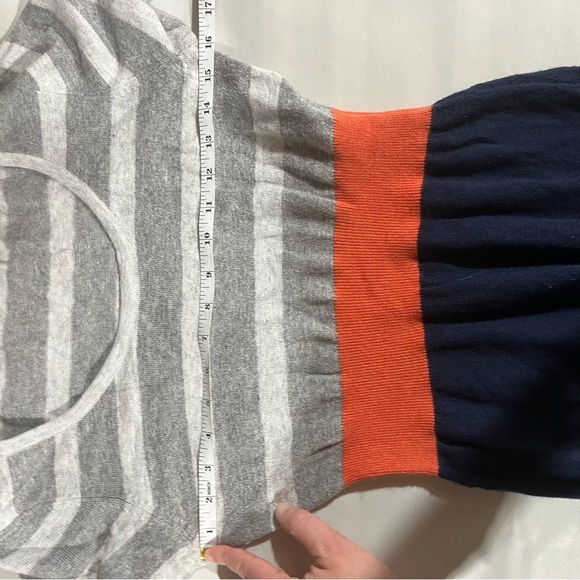 BODEN ~ Striped Color Block Sweater Dress Cashmere Angora Blend - Picture 7 of 9